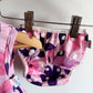 Pink 2 Piece Swim Top + Swim Diaper / 6-18m?