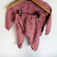 Rouge Outline Flower Sweater + Pants Set (PLAY) / 24m