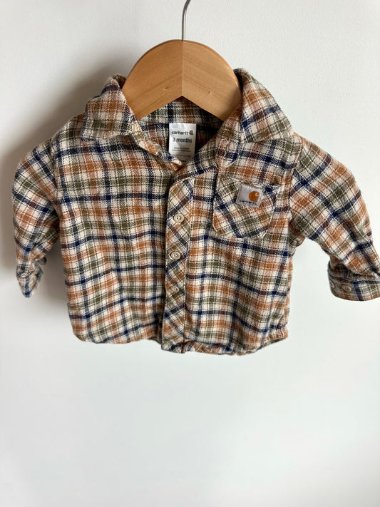 Carhartt Brown Button Up / 3m