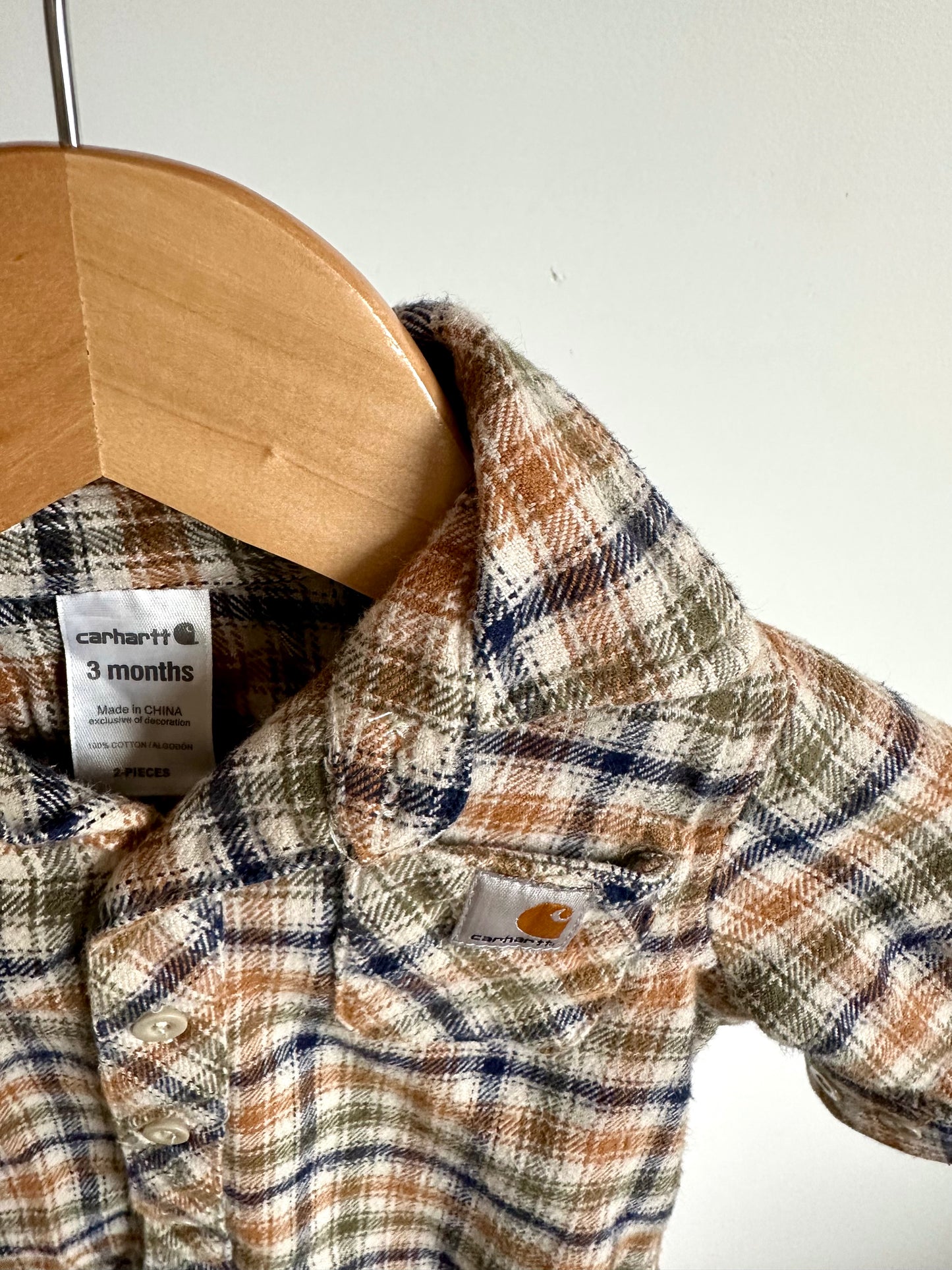 Carhartt Brown Button Up / 3m