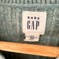 Gap Teal Ribbed 3 Piece Set - Cardigan, Toque + Pants / 6-12m