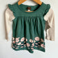 Tea Collection Floral Long Sleeve Dress / 2T