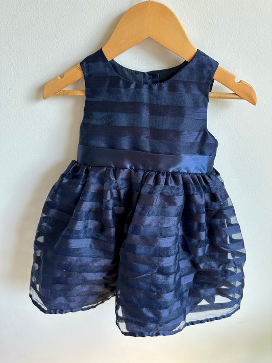 Navy Formal Dress / 18-24m