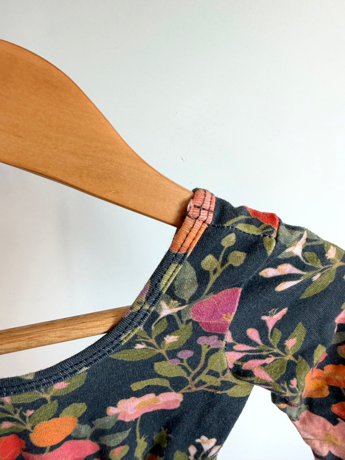 Floral Dark Jumpsuit / 3T