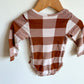 Checkered, Pumpkin Spice Bodysuit (2) / 9-12m