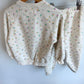 Zara Cream Floral Sweater + Pants Set (PLAY) / 4T