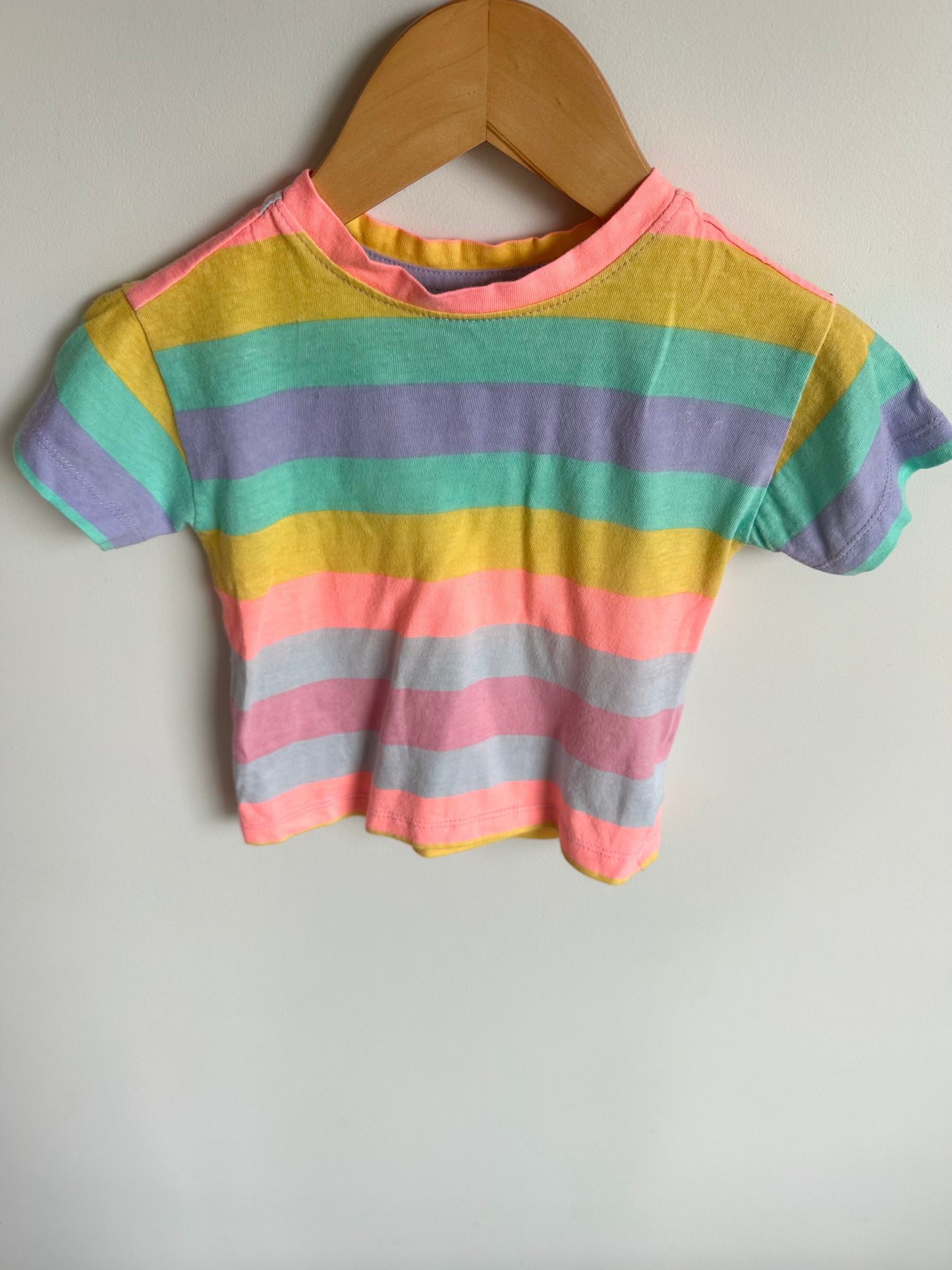 Colored Stripes T-Shirt / 18-24m