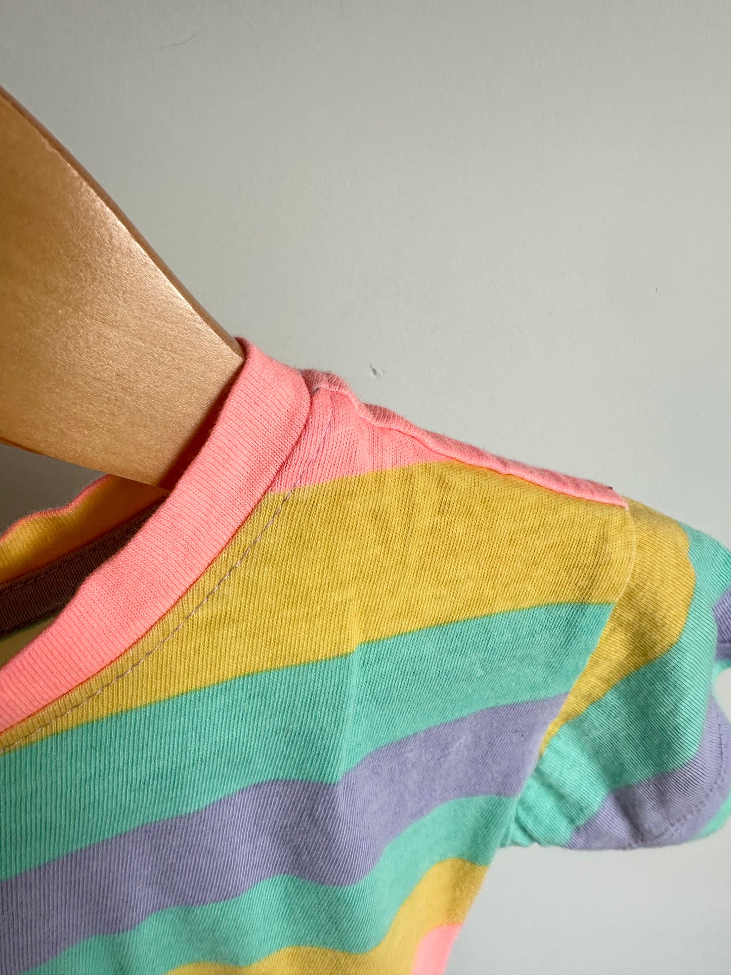 Colored Stripes T-Shirt / 18-24m