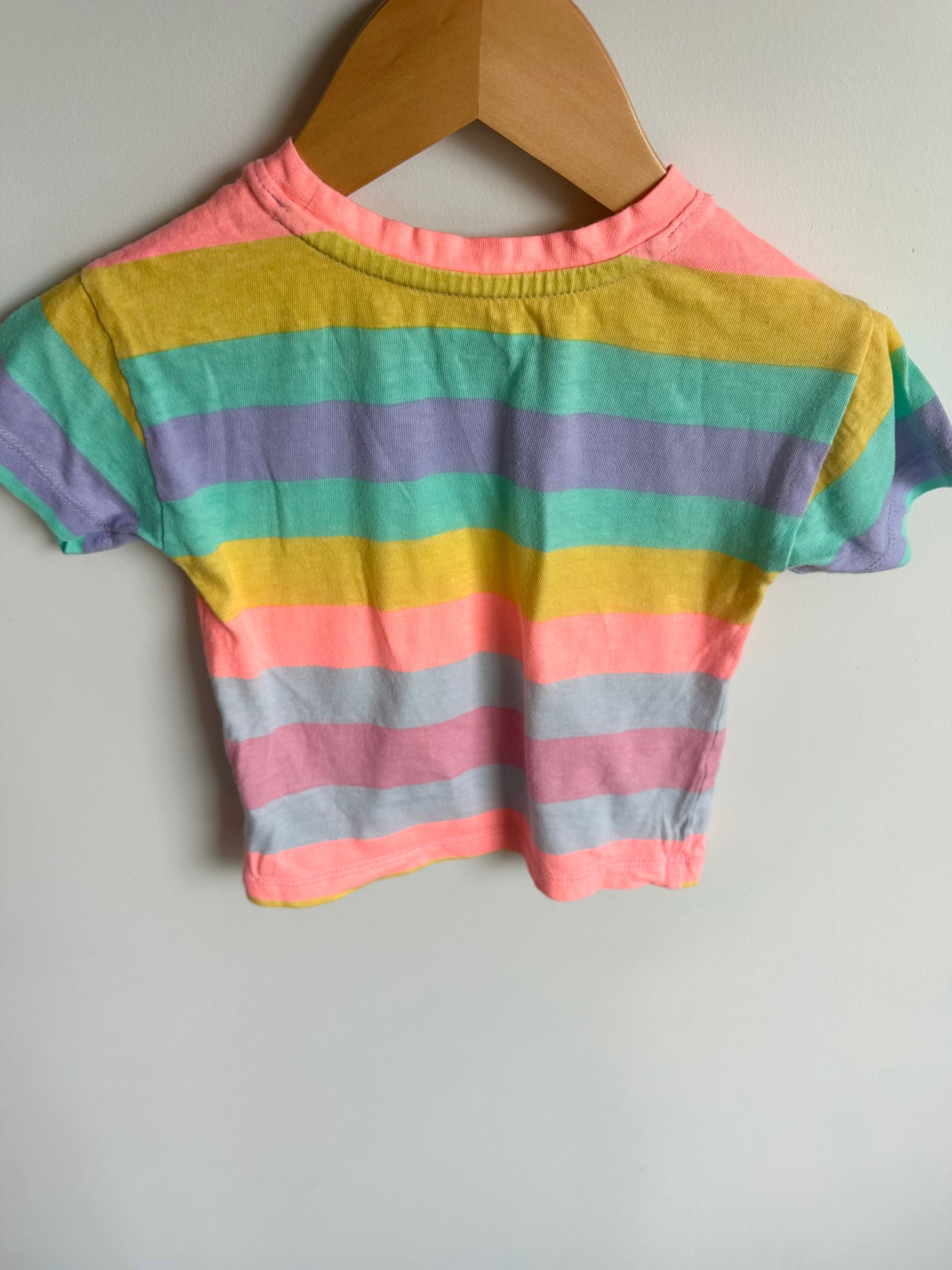 Colored Stripes T-Shirt / 18-24m