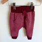 Krickets Maroon Tapered Pants / 9m