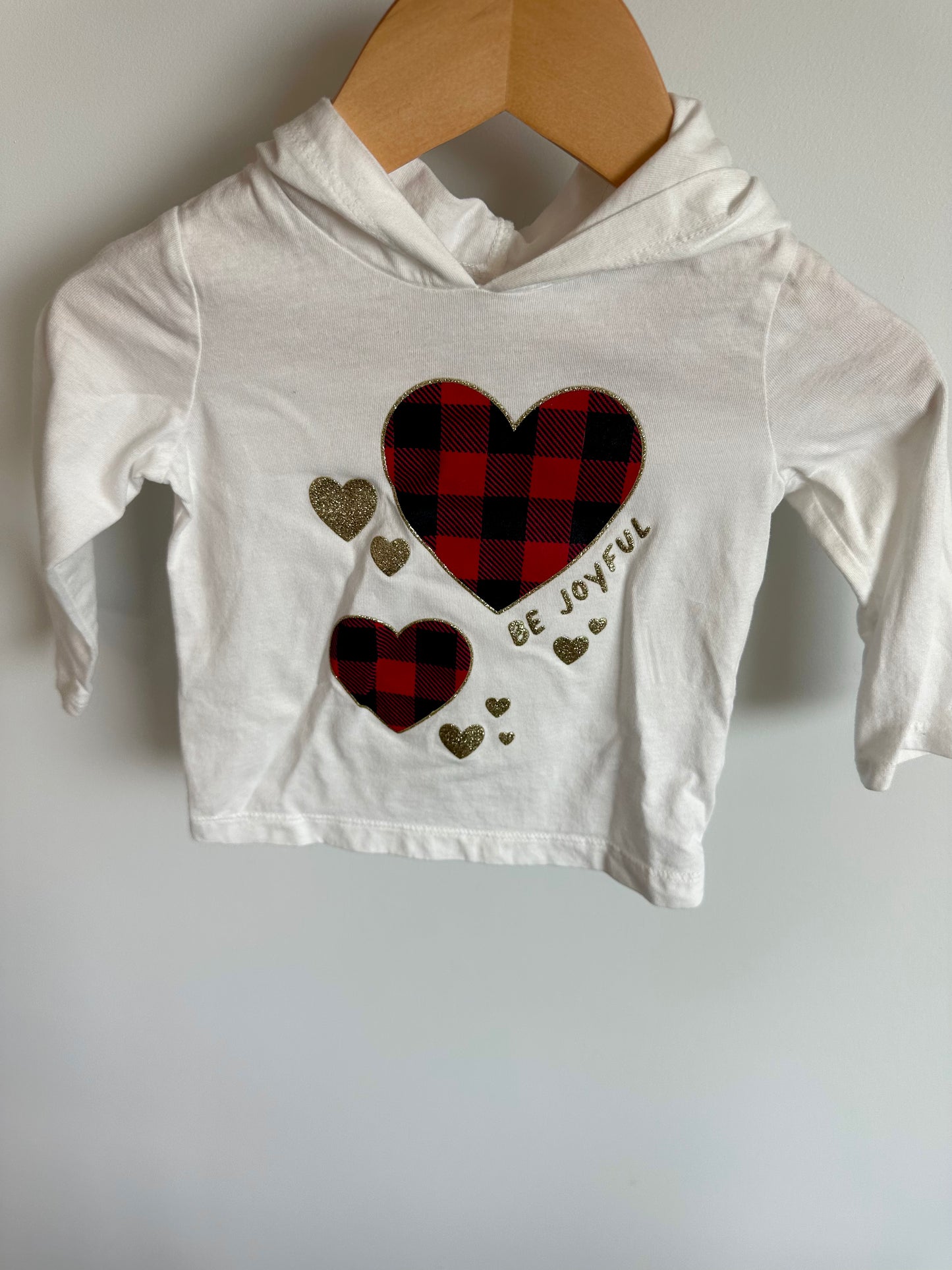 Hooded Heart Long Sleeve with Jeggings / 12m