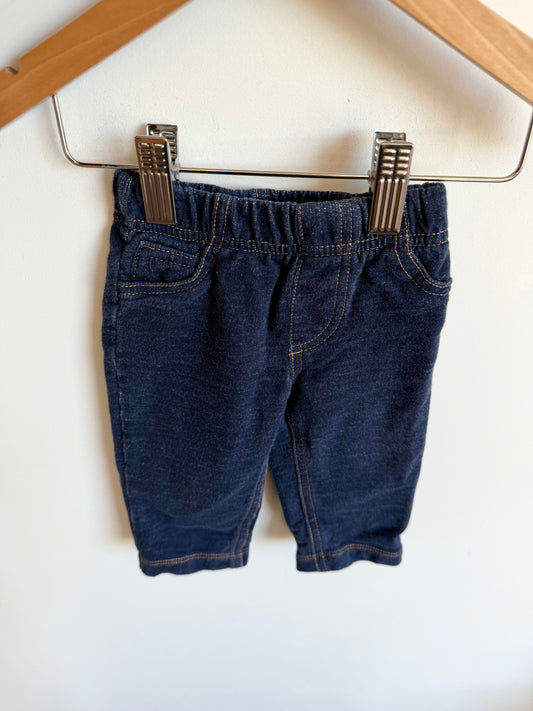 Stretchy Jean Like Pants / 6m