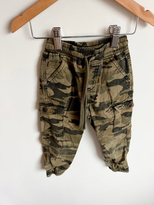 Camo Cargo Drawstring Pants / 2-3T