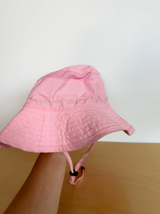 Honeysuckle Pink Strap Hat (PLAY) / 3-9m