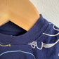 Navy Whale T-shirt / 3m