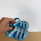 Crocs Blue Sparkle Sandals / Size 5 Toddler