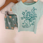 Sparkle Mermaid T-shirt + Shorts PJ Set / 12m