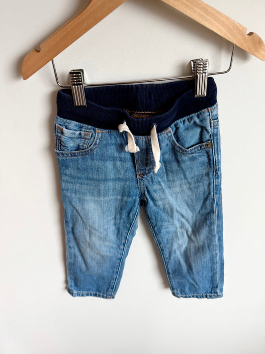 Gap Jeans with Navy Waistband / 2T