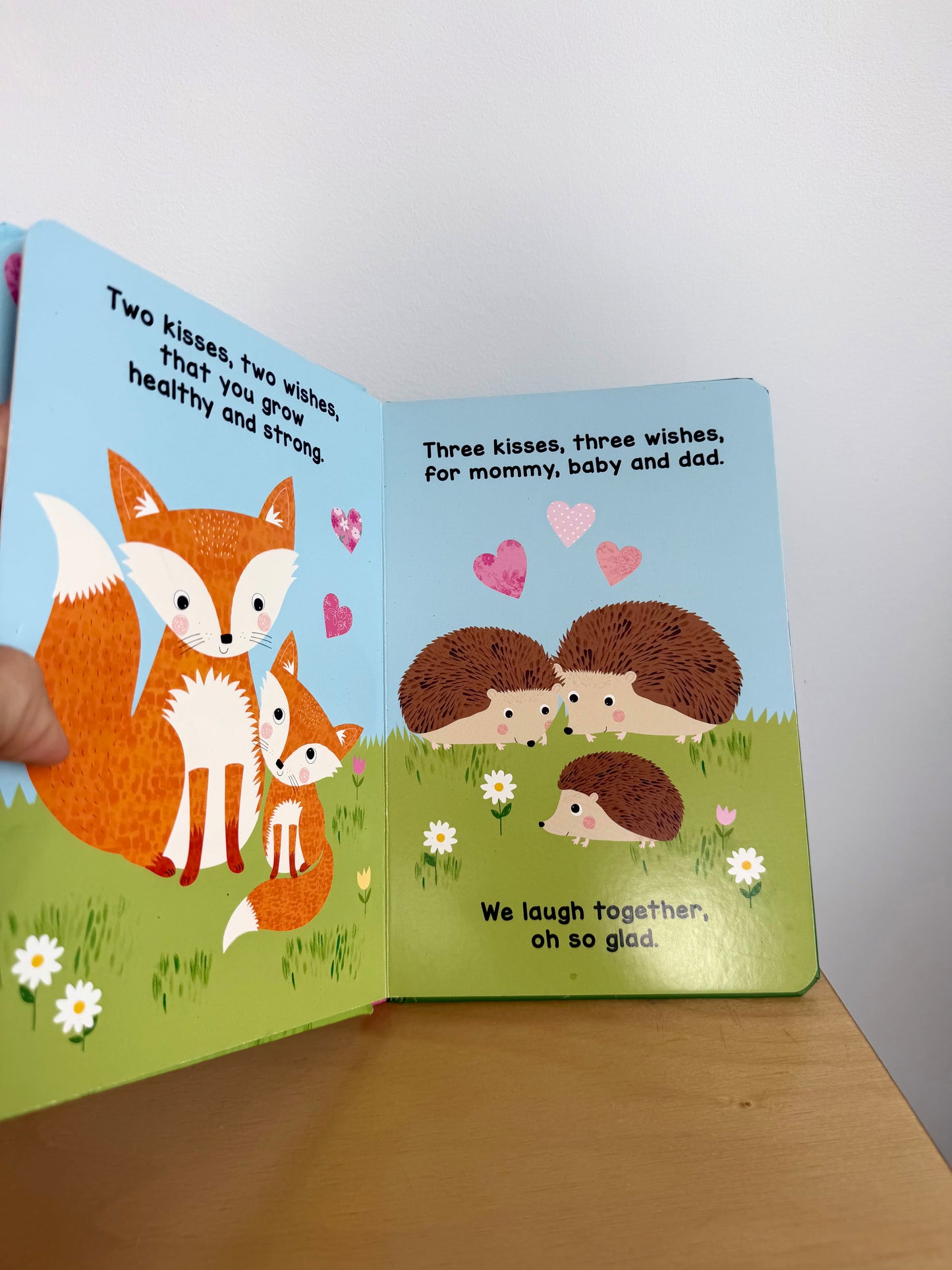 Baby Kisses & Cuddly Wishes Book / 0-3 years