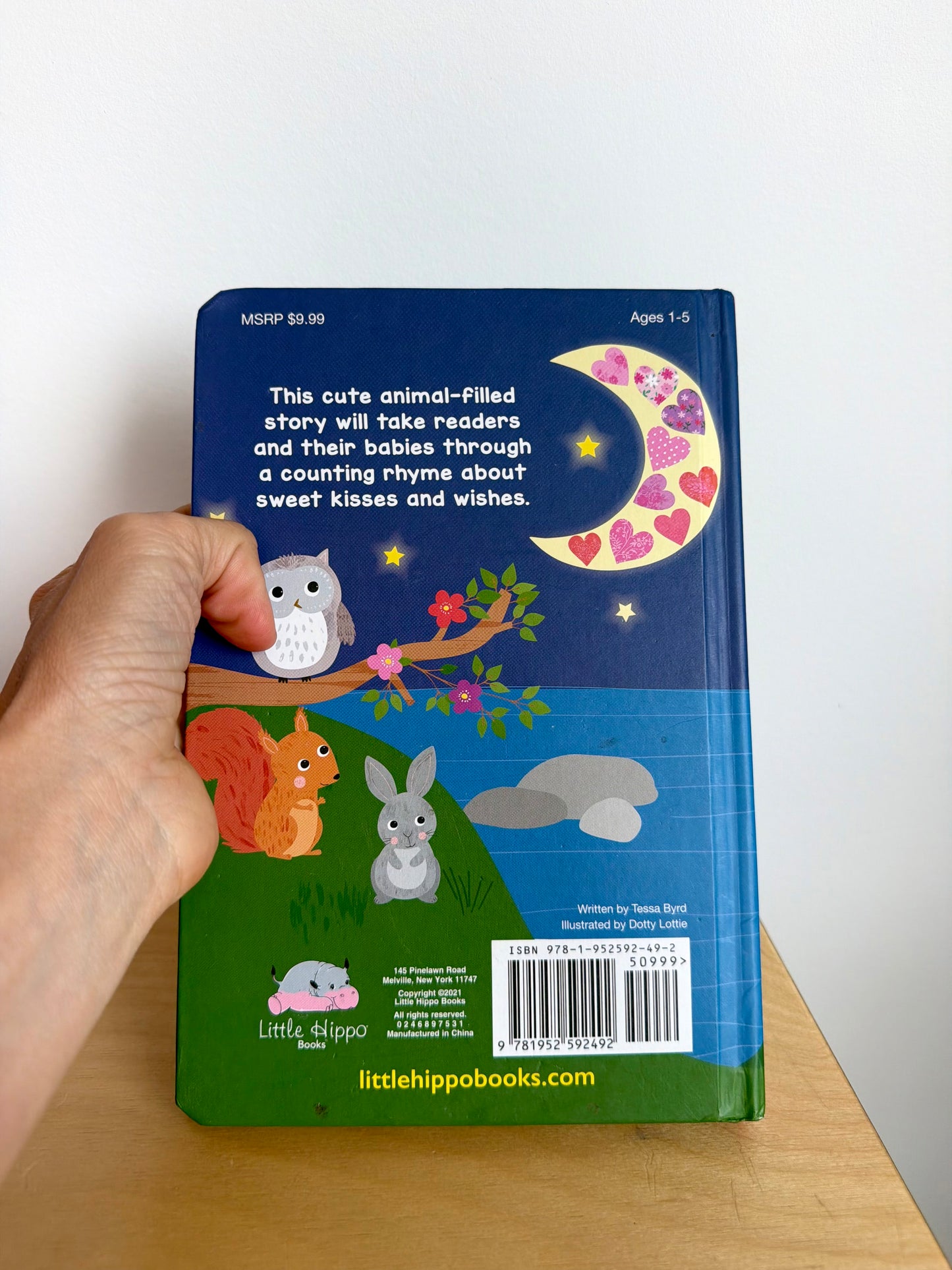 Baby Kisses & Cuddly Wishes Book / 0-3 years