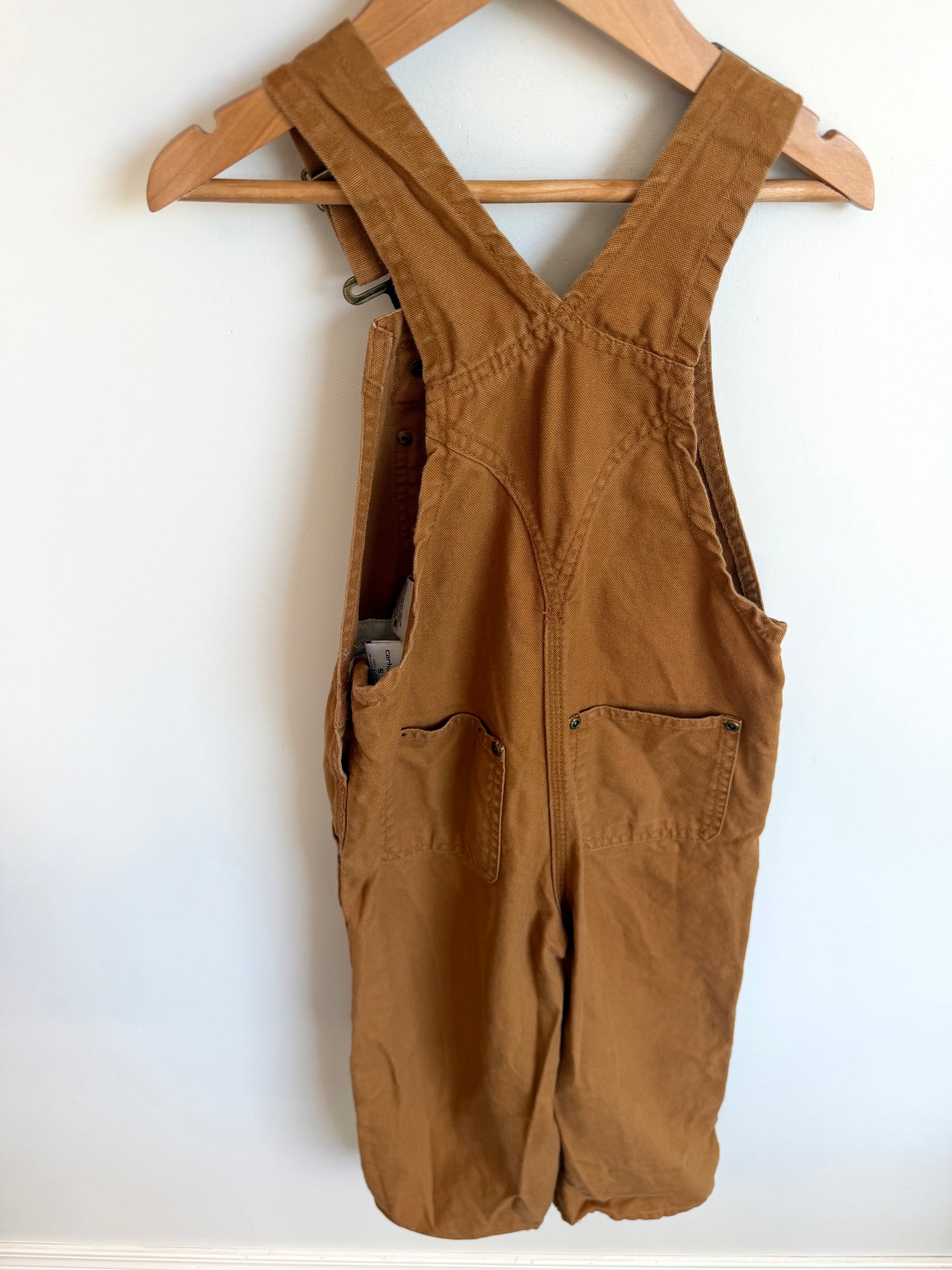 Carhartt Tan Overalls (PLAY) / 5 years