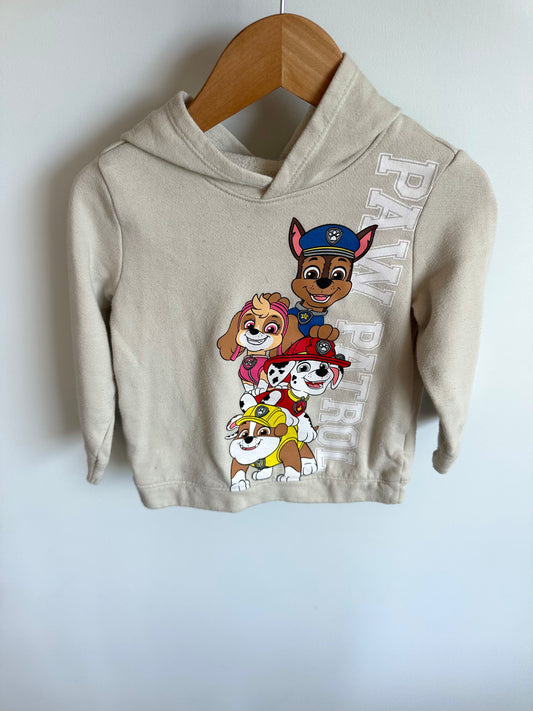 Paw Patrol Cream Hoodie / 3T