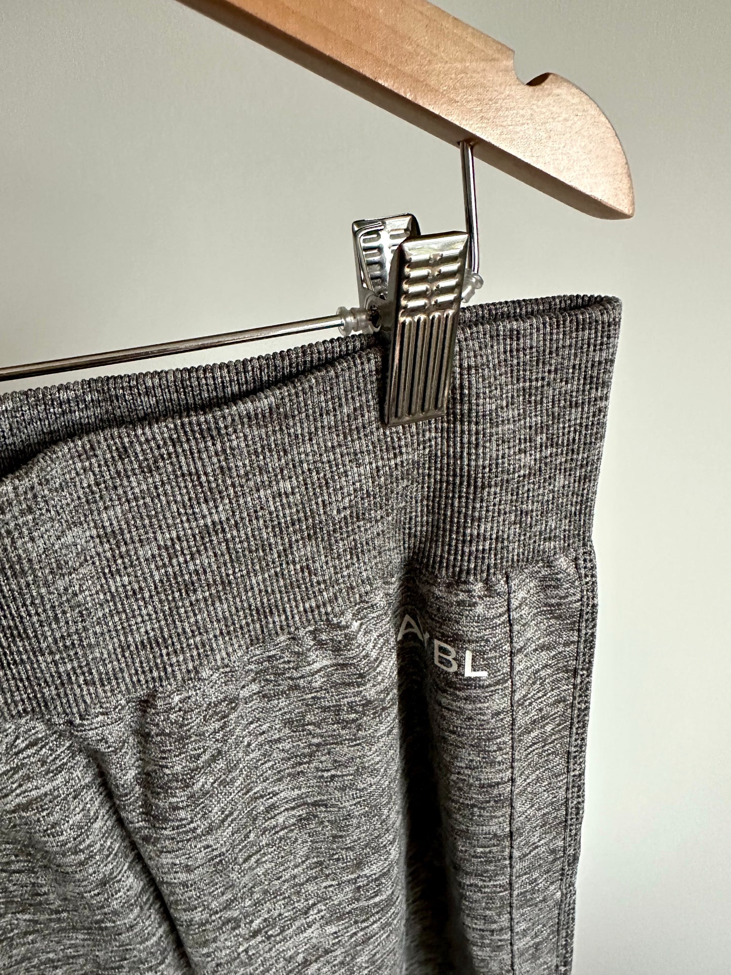Grey Maternity Stretchy Pants / Medium