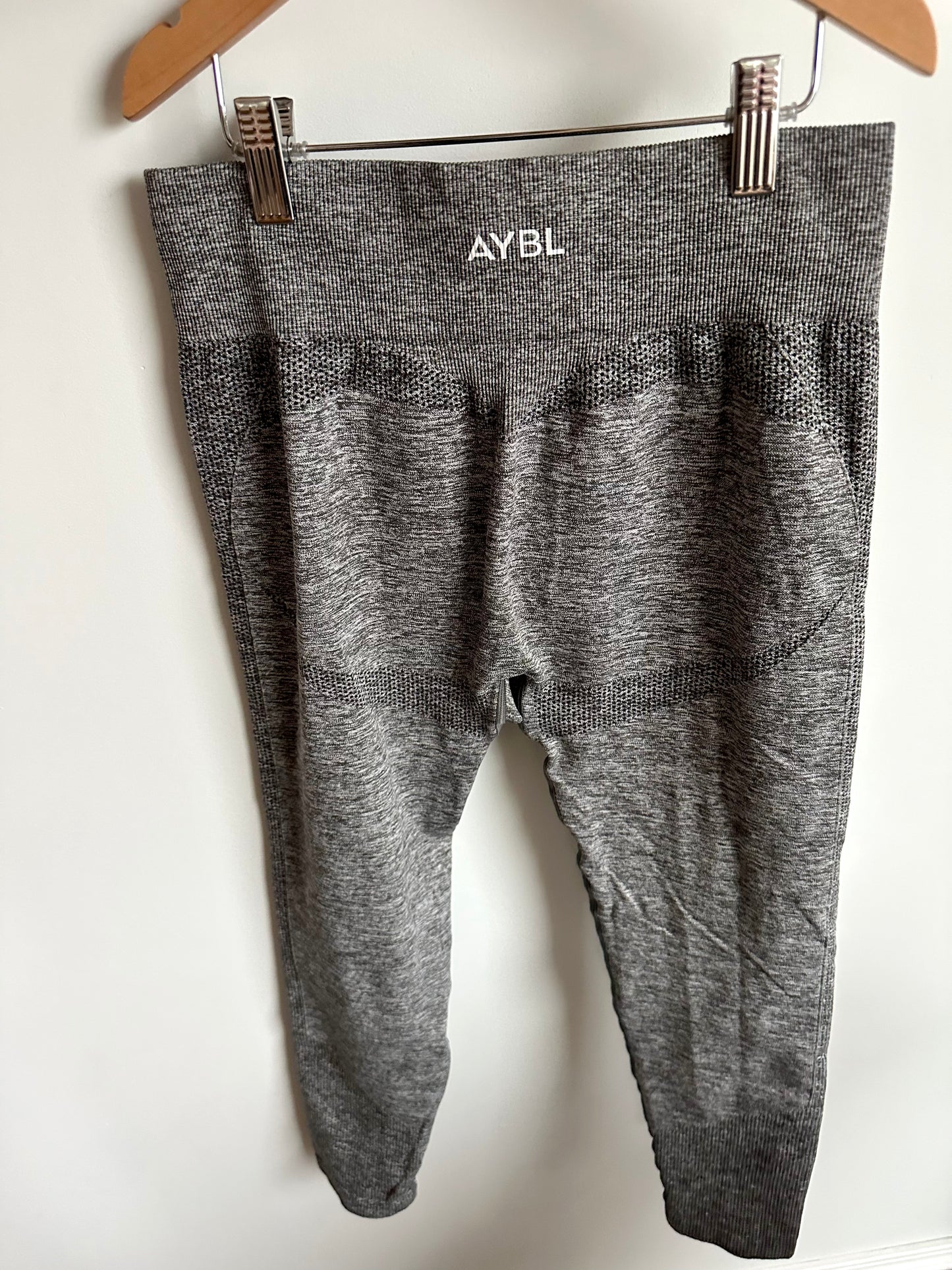 Grey Maternity Stretchy Pants / Medium