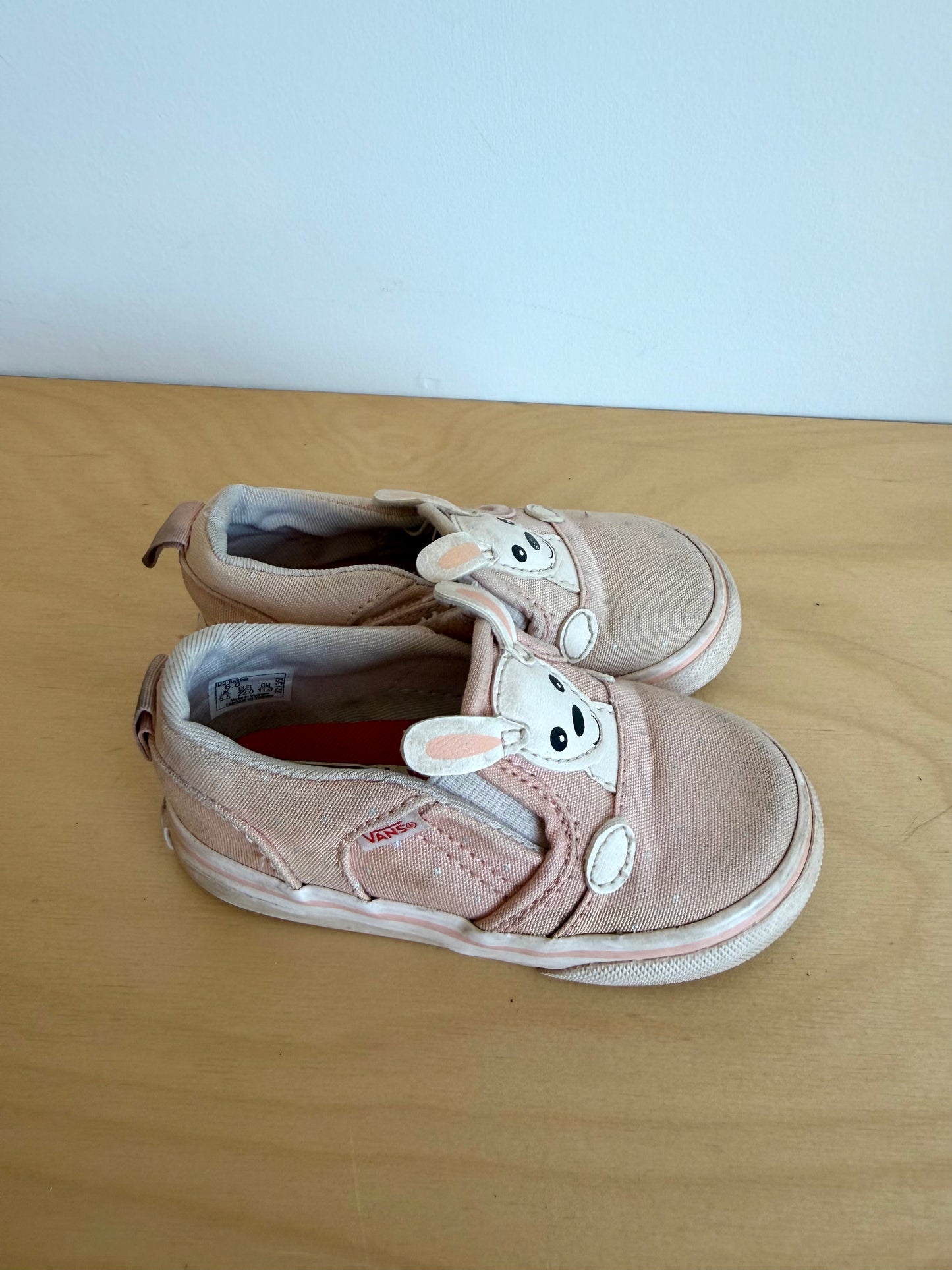 Vans Bunny Shoes / Size 6 toddler