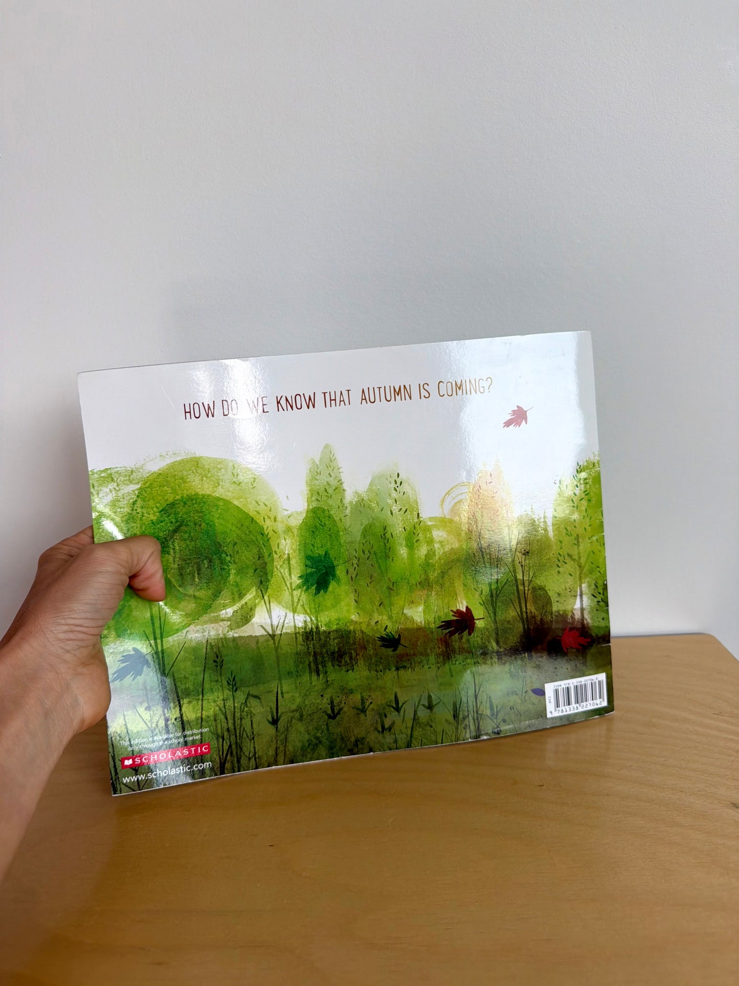 Goodbye Summer, Hello Autumn Softcover Book / 2-6 years
