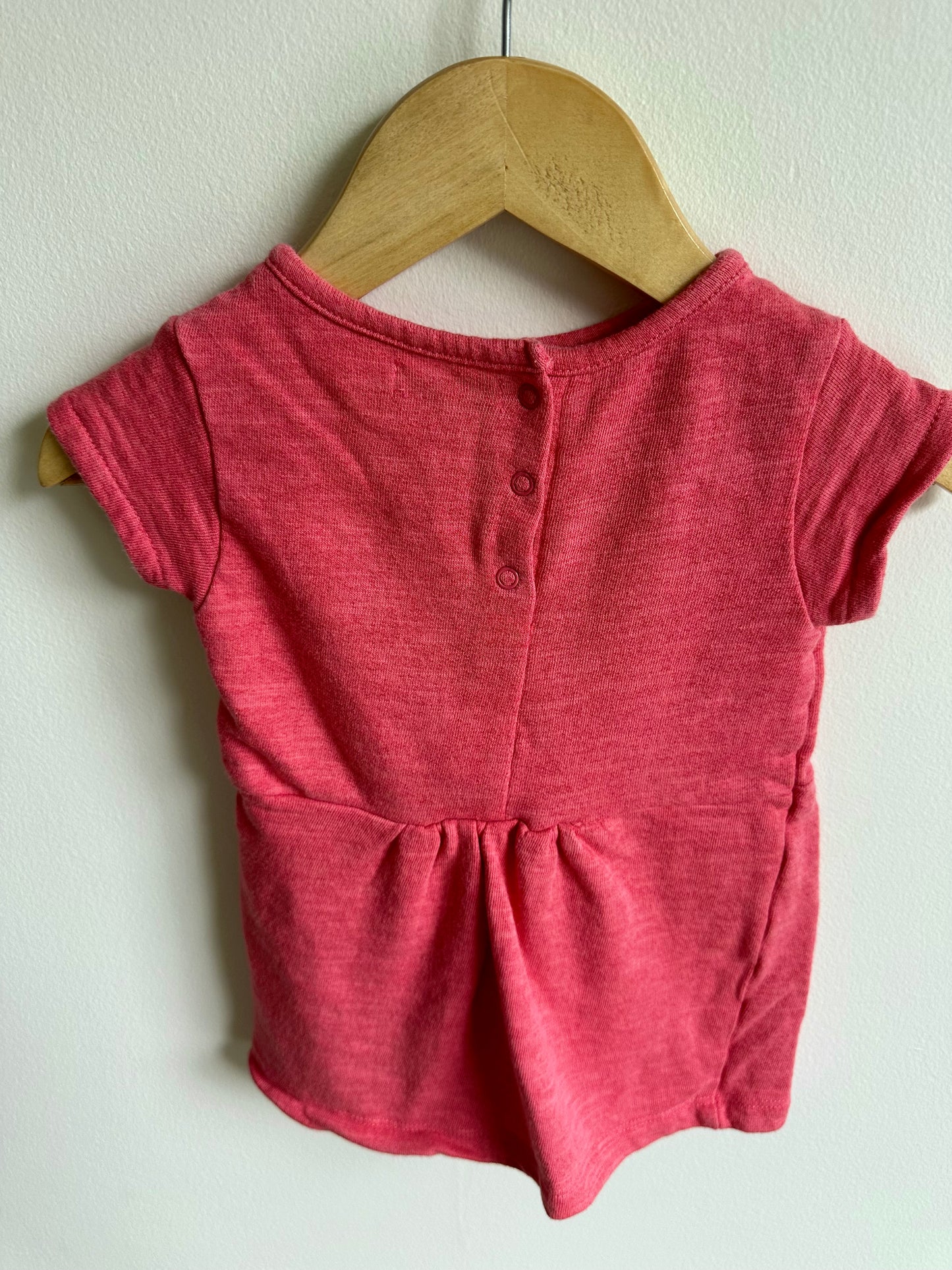 Noppies Pink Long Top or Dress / 9-12m