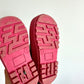 Polka Dot Rain Boots / Size 4 Toddler
