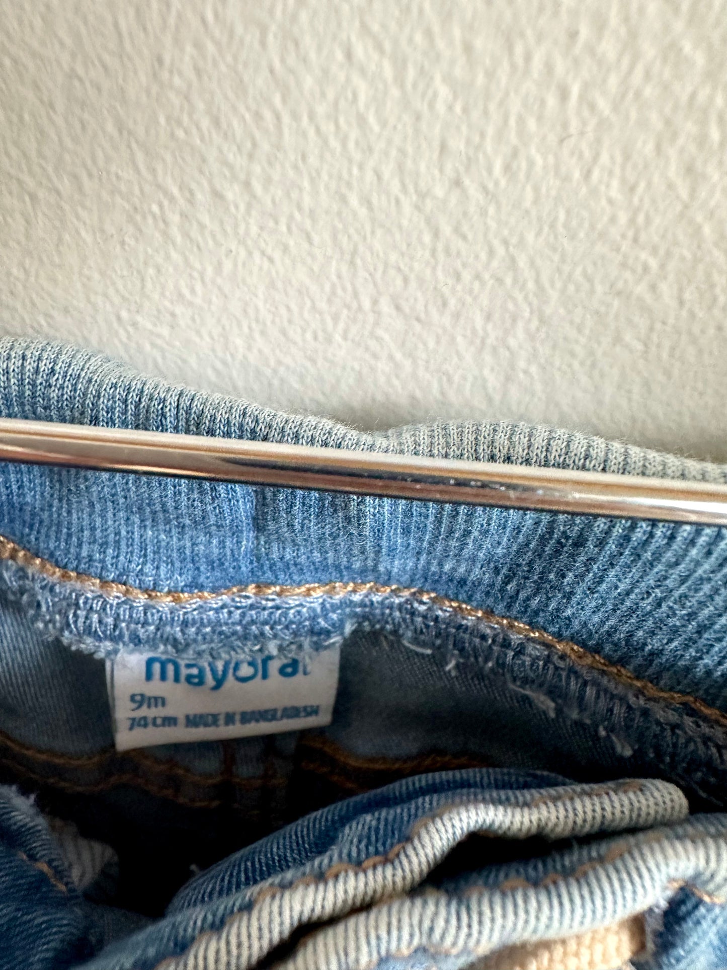 Mayoral Stretch Denim Jeans / 9m