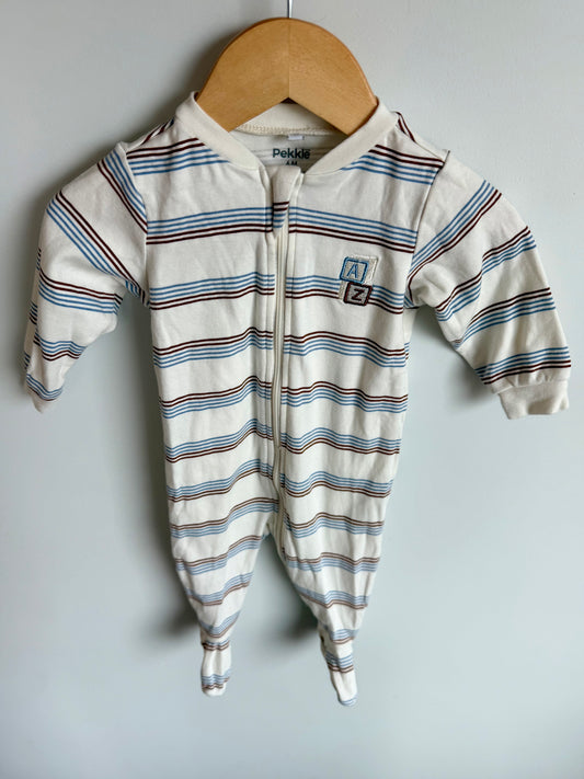 AZ Striped Sleeper / 6m