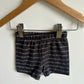 Grey Dotted Shorts / 6m