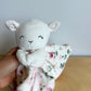 Floral Animal Sleepy Lovey