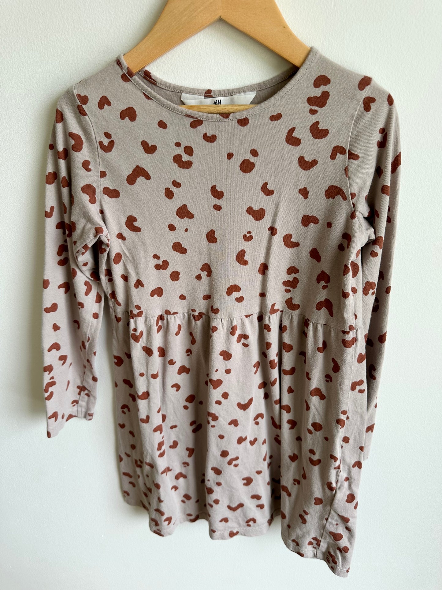 H&M Dotted Rust Dress / 12-18m