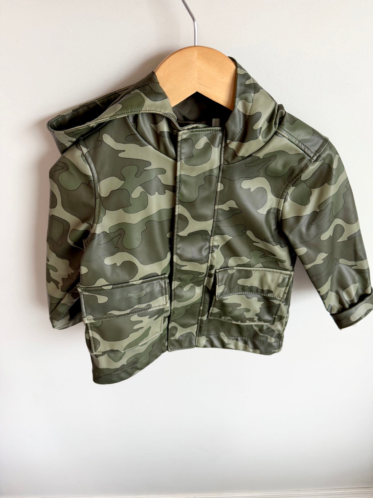 Camo Rain Jacket / 18-24m