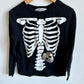 Skeleton Long Sleeve Top / 6-8 years