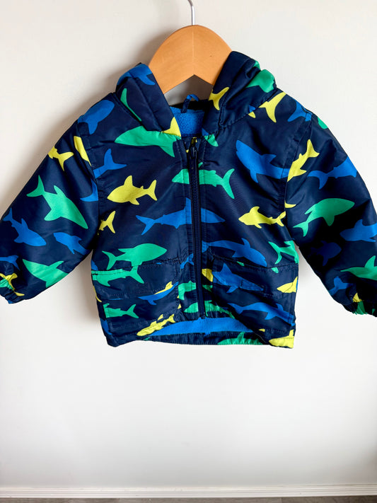 Navy Shark Jacket / 18m