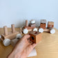 Wooden Block Train Toy (No Shipping)