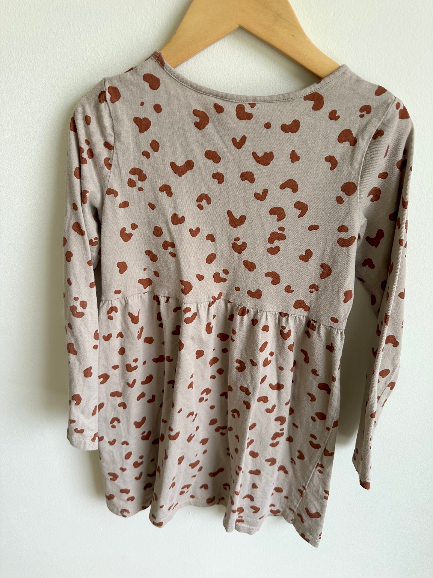 H&M Dotted Rust Dress / 12-18m