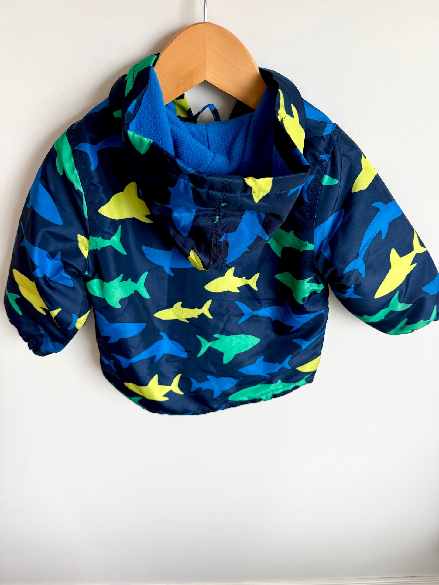Navy Shark Jacket / 18m