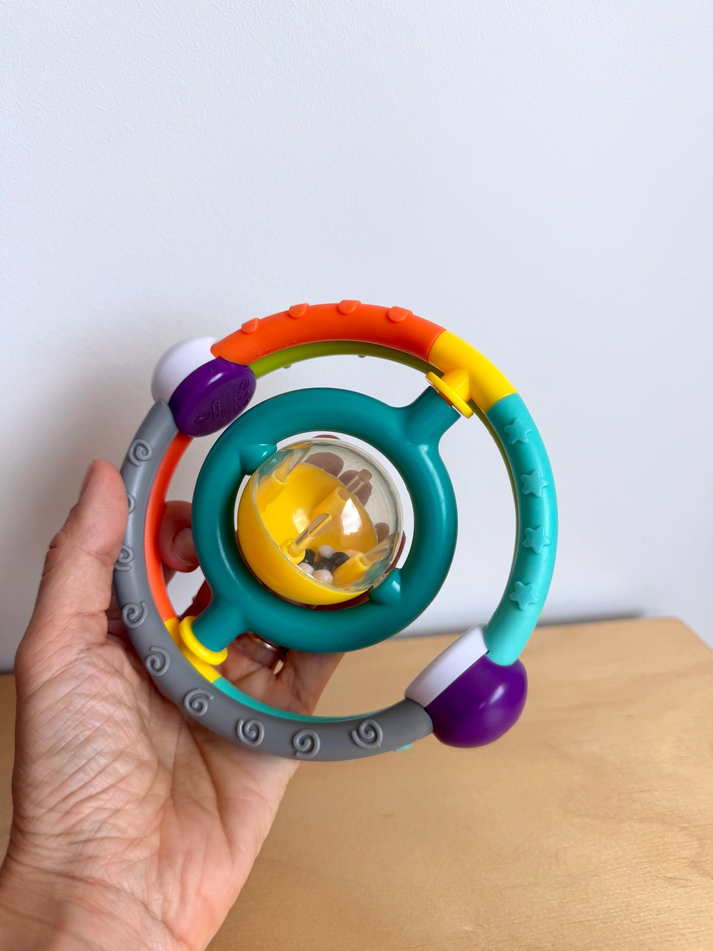 Collapsable Orb Rattle Toy