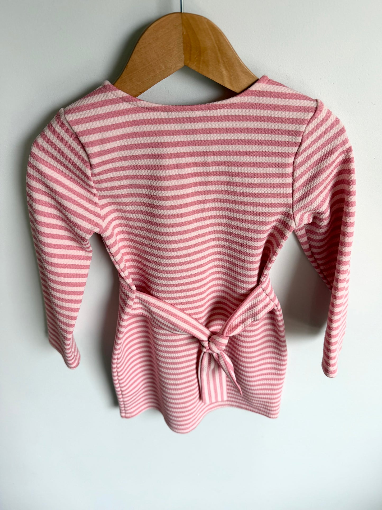 Pink Striped Dress / 4-5 years