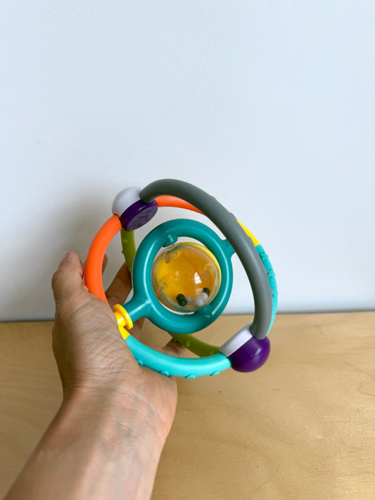 Collapsable Orb Rattle Toy