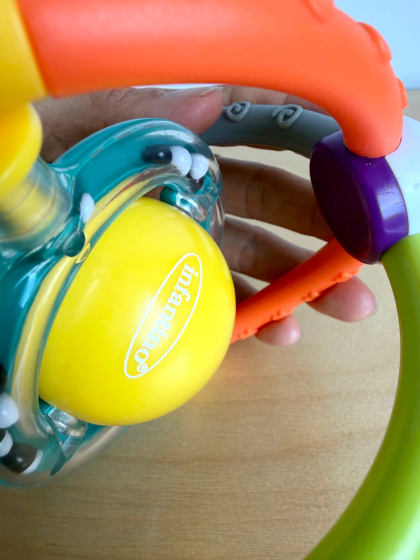 Collapsable Orb Rattle Toy
