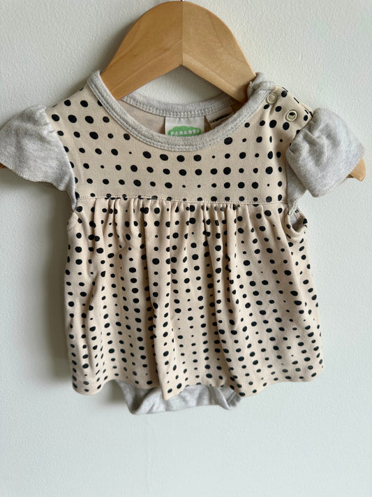 Parade Organics Bodysuit Dress / 3-6m