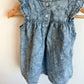 Chambray Patterned Dress / 12-18m