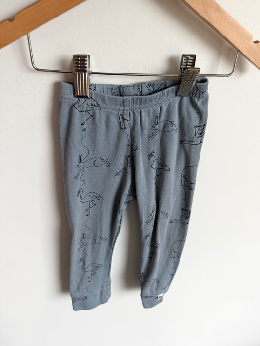Little & Lively Line Art Pants / 12-18m